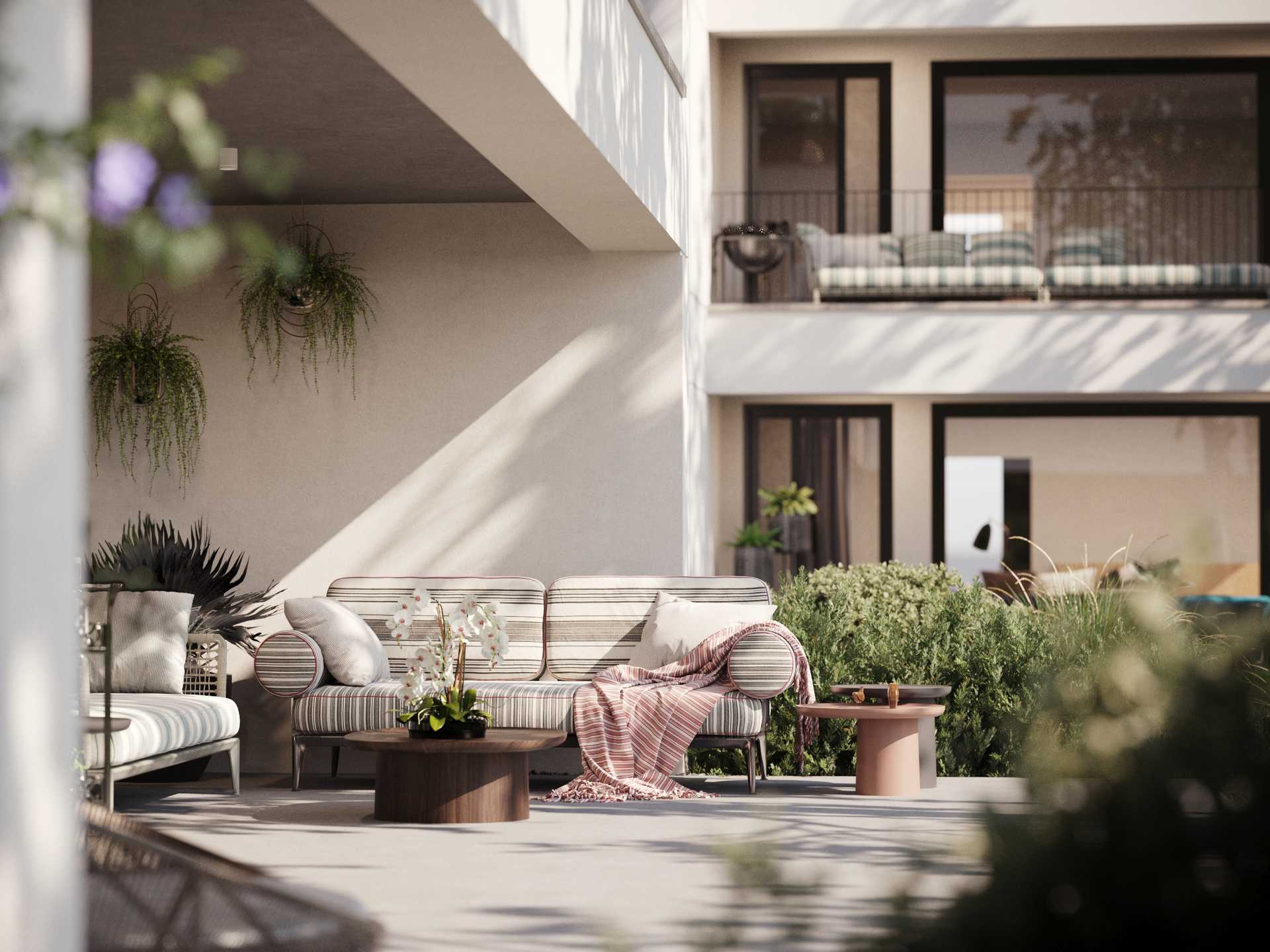 Quartier Hirtengarten Terrasse Tag